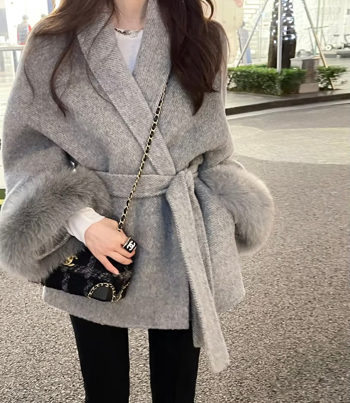 Burgandy Fur