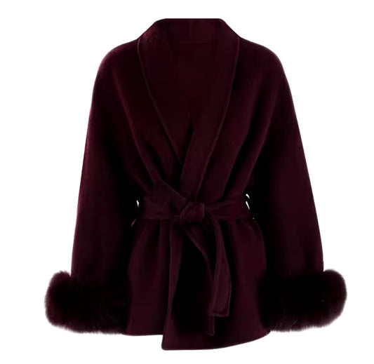 Burgandy Fur