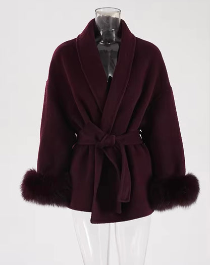 Burgandy Fur